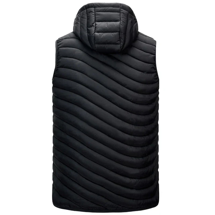 Elegant Puffed Vest for Men - Elena Harper