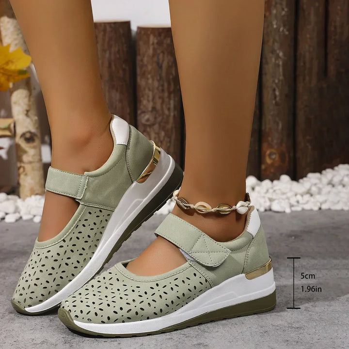 Thea - Women's Airy Orthopaedic Summer Shoes with Footbed