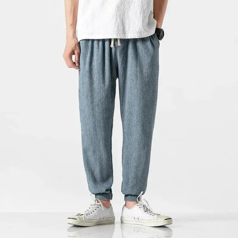 Men's Jogger Pants Trendy Breathable Material Perfect for Daily Use - Elena Harper