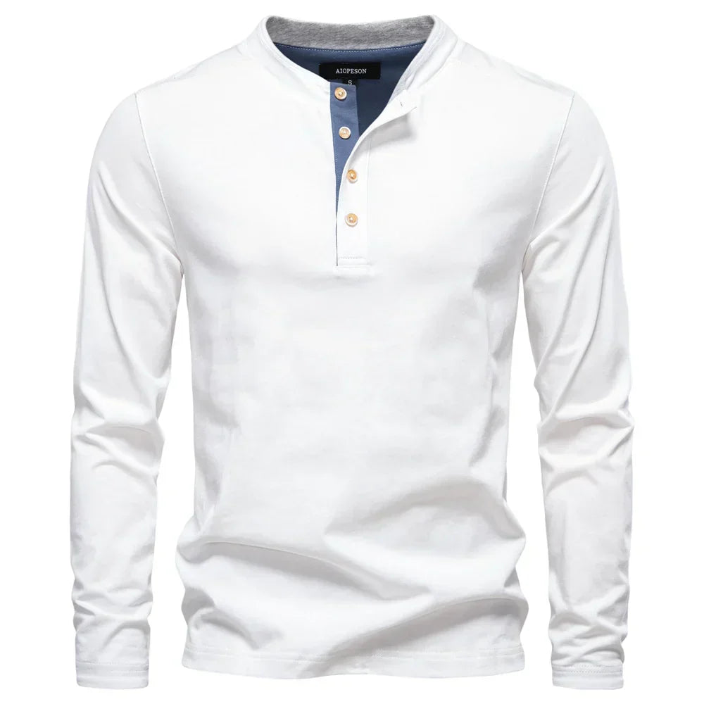 LAURENT MONACO | CLASSIC LONG SLEEVE T-SHIRT FOR MEN