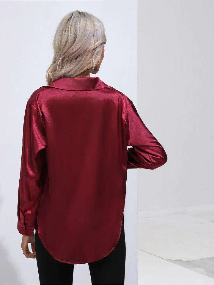 Isotta - Satin Blouse