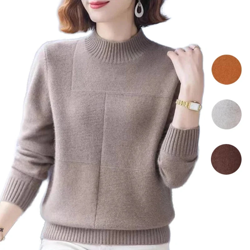 Lavinia Cozy Knit Sweater - Elena Harper