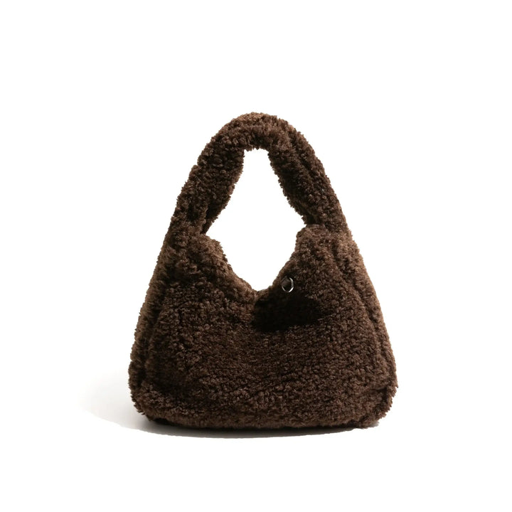 Plush Trendy Crossbody Shoulder Bag! 4 Colors, view 6 - Elena Harper