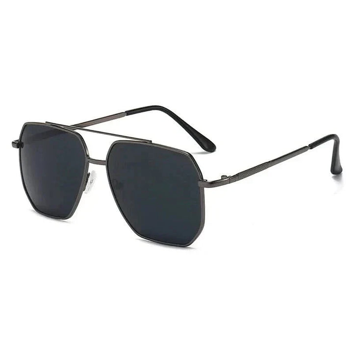 Aviator Sunglasses with Metal Frame and UV400 Protection