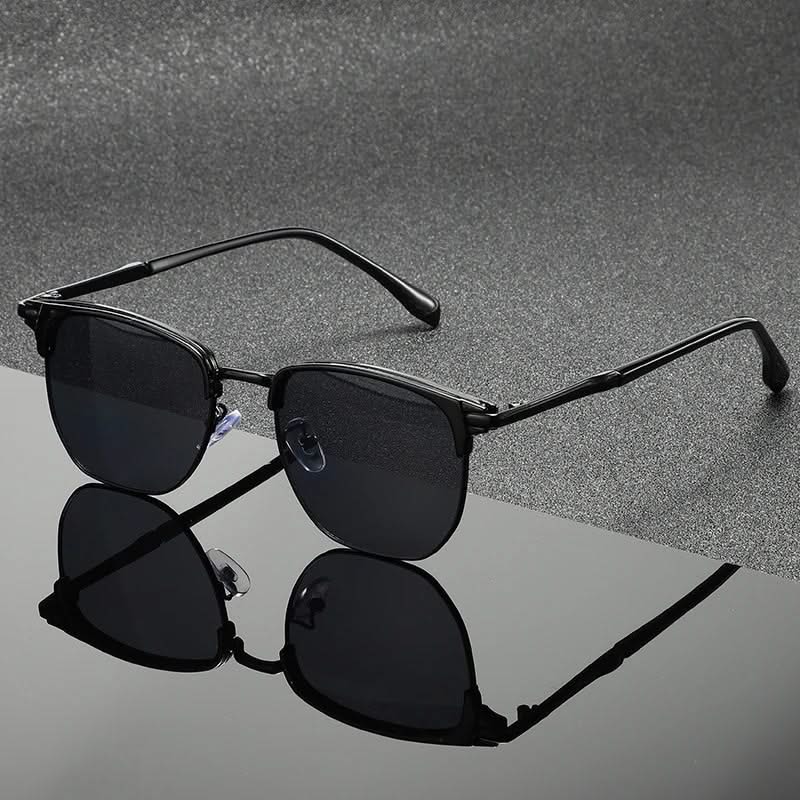 Ladies Sunglasses Clubmaster Model Metal Frame, view 4 - Elena Harper