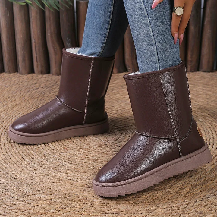 Women's Waterproof Platform Snow Boots Nordelane, view 2 - Elena Harper