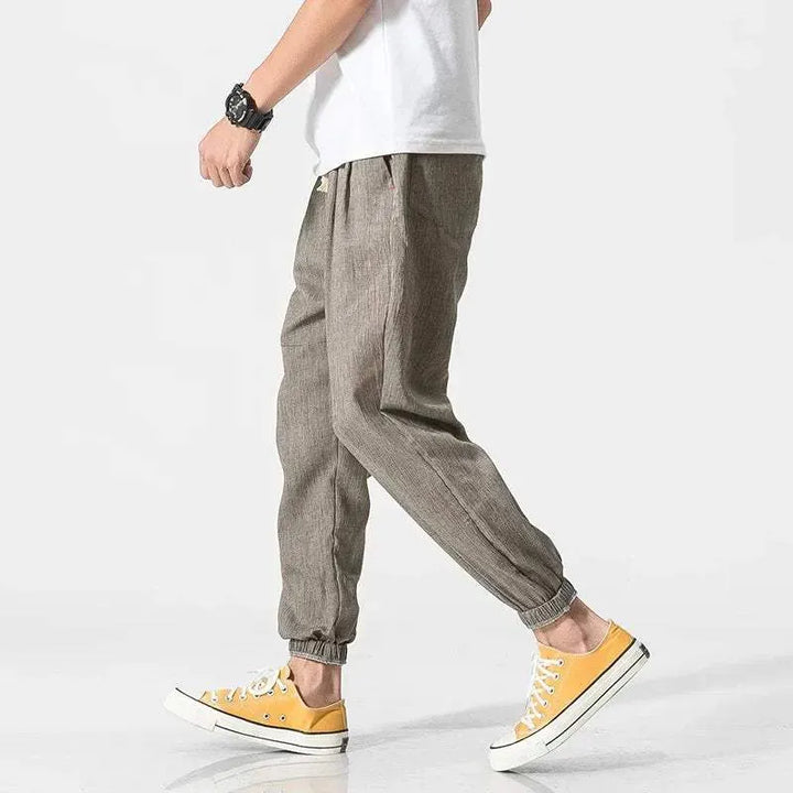 Men's Jogger Pants Trendy Breathable Material Perfect for Daily Use, view 2 - Elena Harper