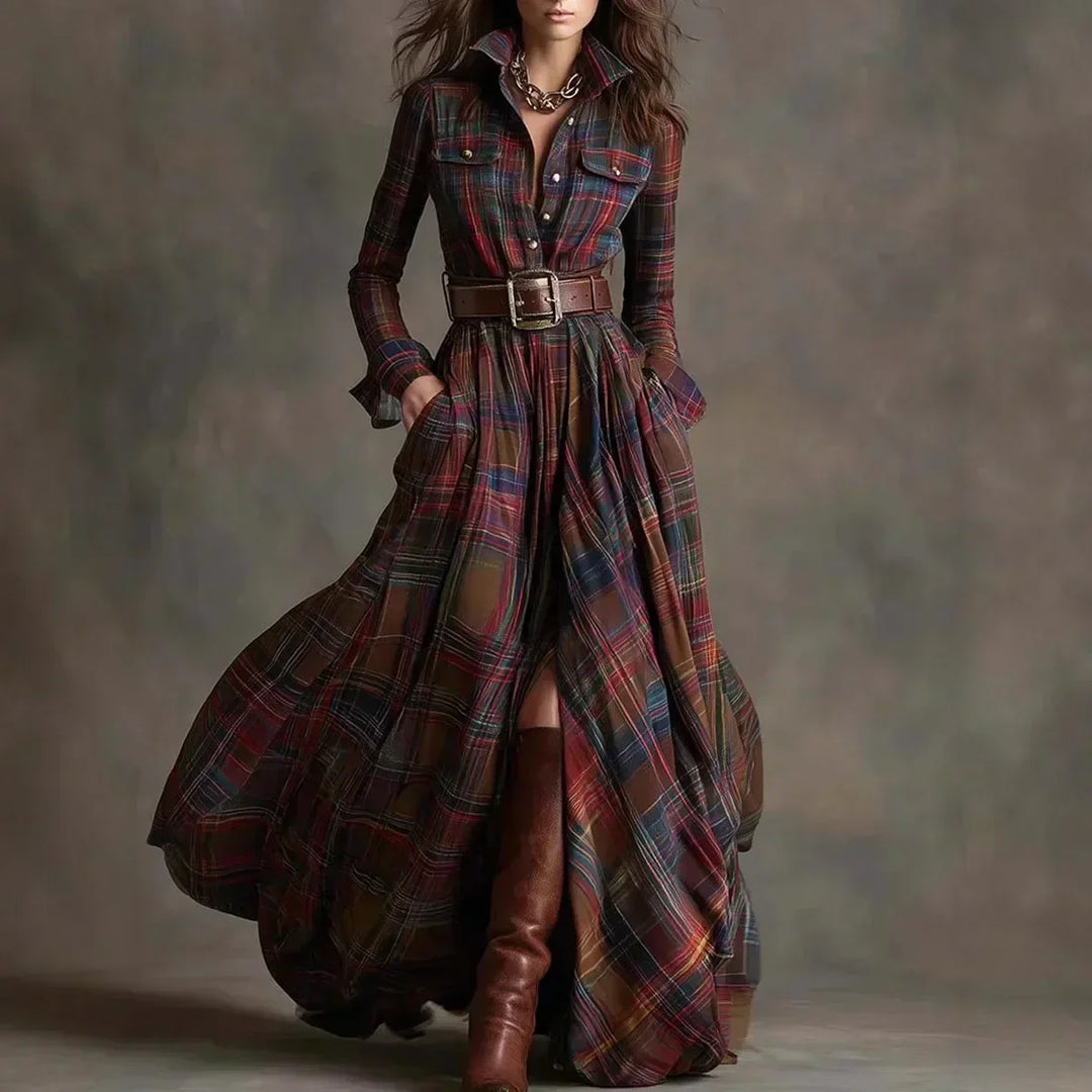 Annika Sophisticated Maxi Dress - Elena Harper
