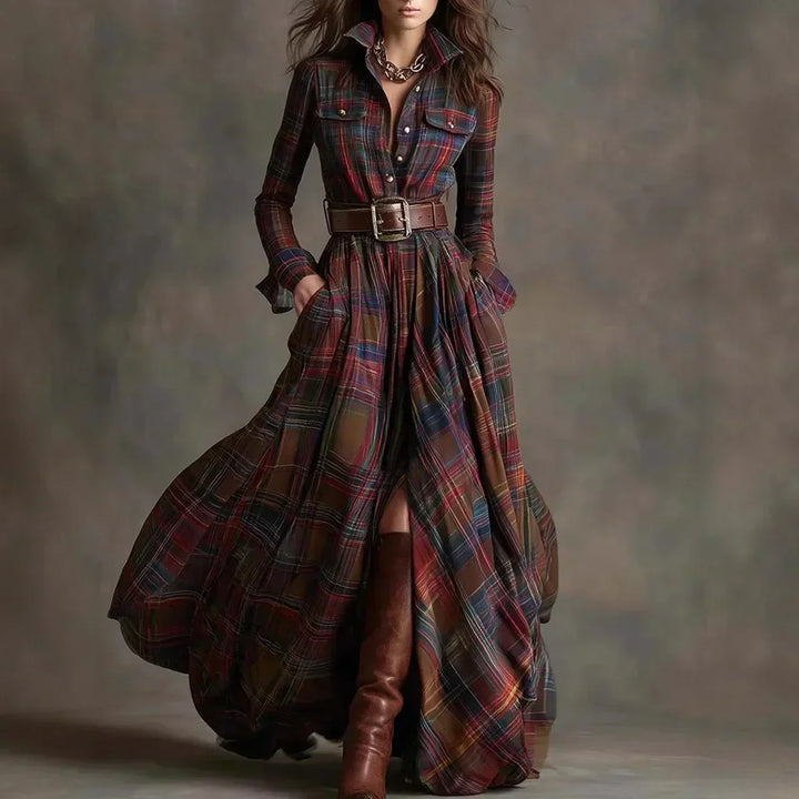 Annika Sophisticated Maxi Dress - Elena Harper
