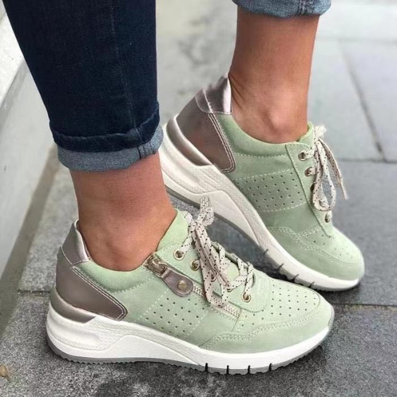 Ladies' Low Orthopedic Sneakers – Casual for Walking and Daily Use