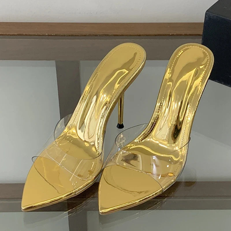 Gaia Minimalist and Sophisticated Sandal, view 3 - Elena Harper