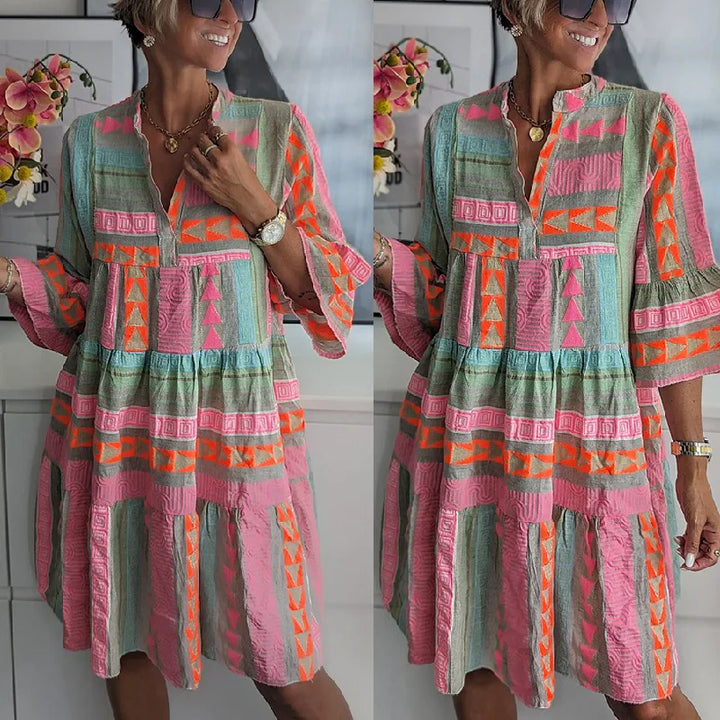 Delyth Spring Dress, view 5 - Elena Harper