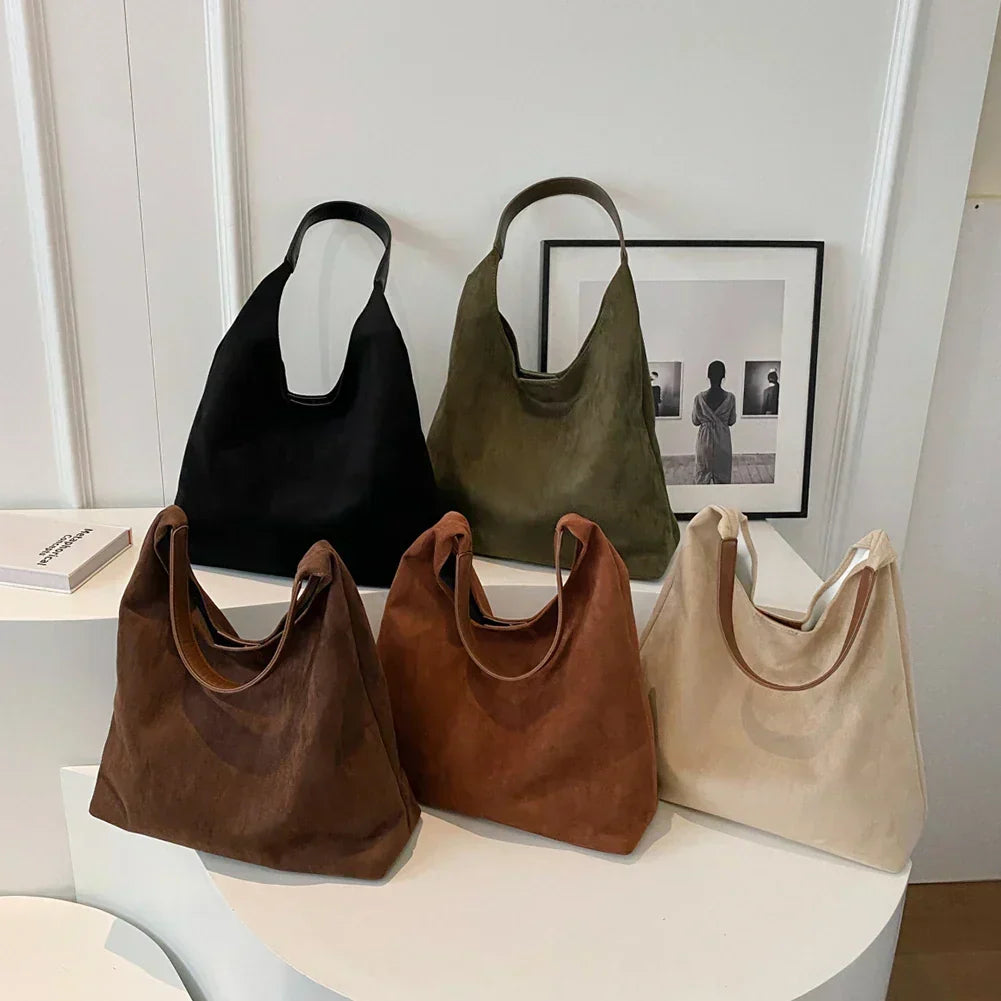 Premium Suede Tote Bag for Women – Elegant Everyday Bag