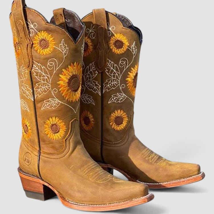 Daisy Orthopedic Western Boots - Elena Harper