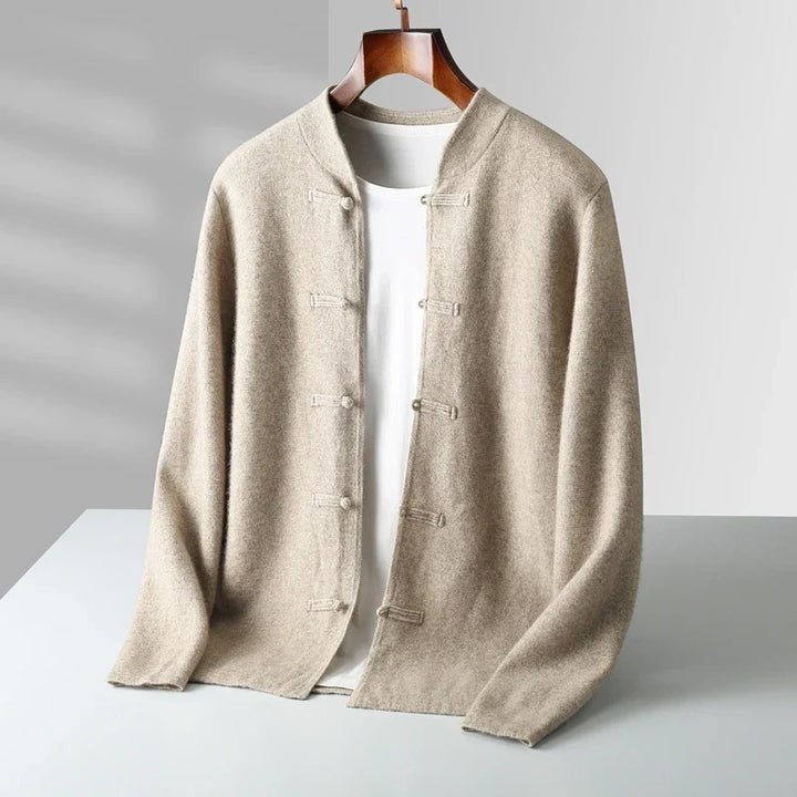 HARRINGTON OXFORD | STAND COLLAR CARDIGAN FOR MEN