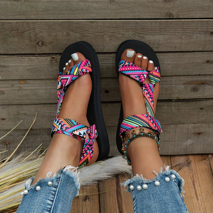 Comfortable Summer Shoes Sorelia, view 2 - Elena Harper