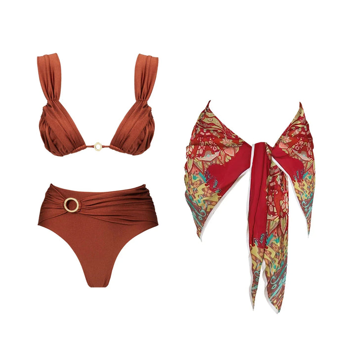 Beautifully Finished Bikini in a Timeless Design, view 6 - Elena Harper