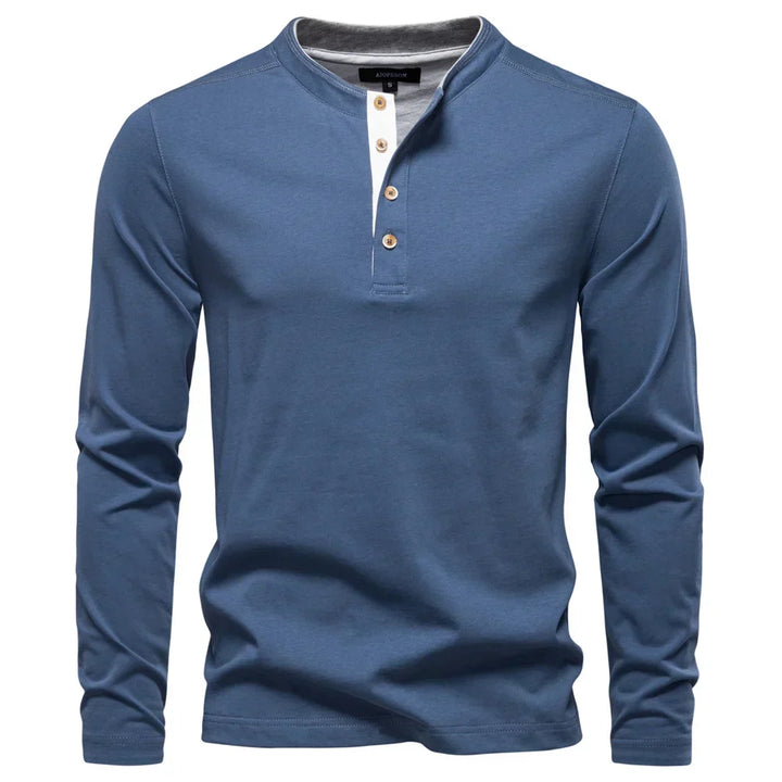 LAURENT MONACO | CLASSIC LONG SLEEVE T-SHIRT FOR MEN