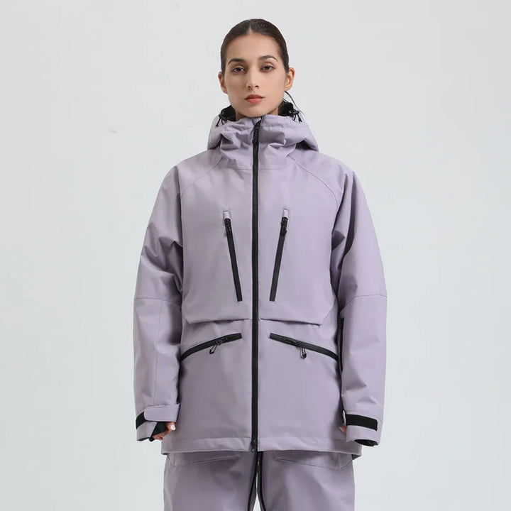 Unisex Winter Snowboard Jacket – Breathable and Water-Repellent