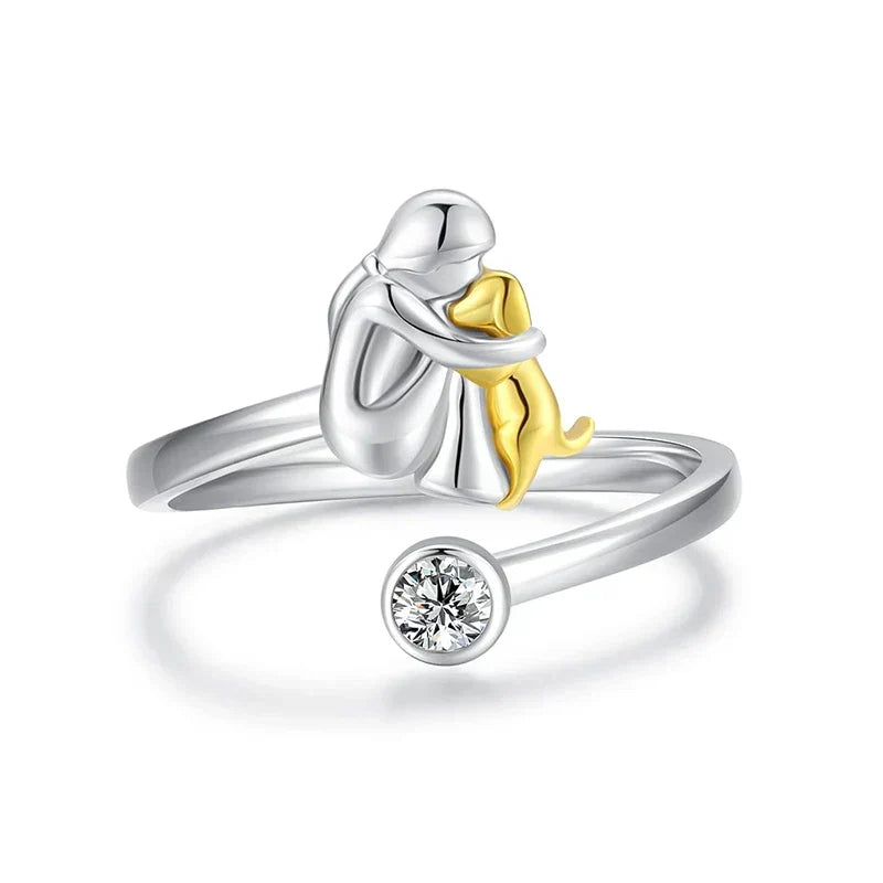 Elisa - Dog Icon Ring