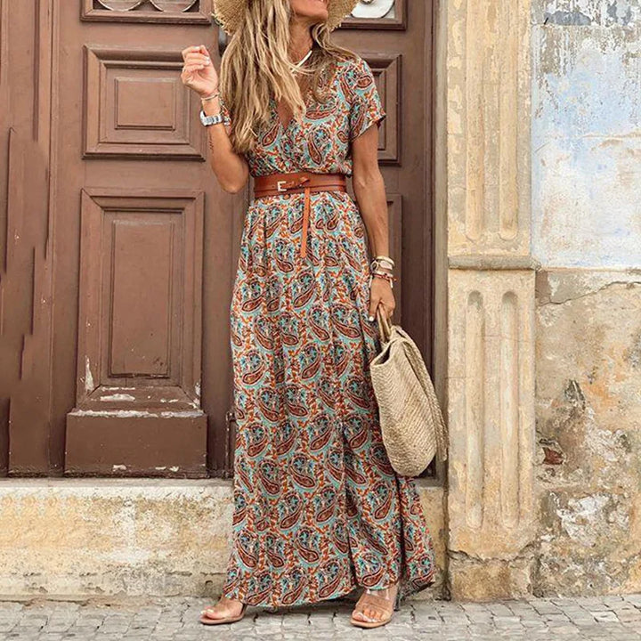 PRINTED DRESS FOR WOMEN