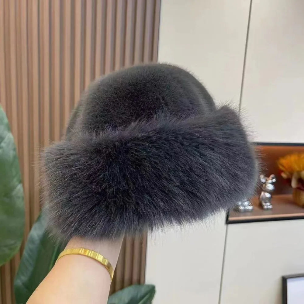 FellZauber™ Elegant Winter Hat Made of Faux Fur