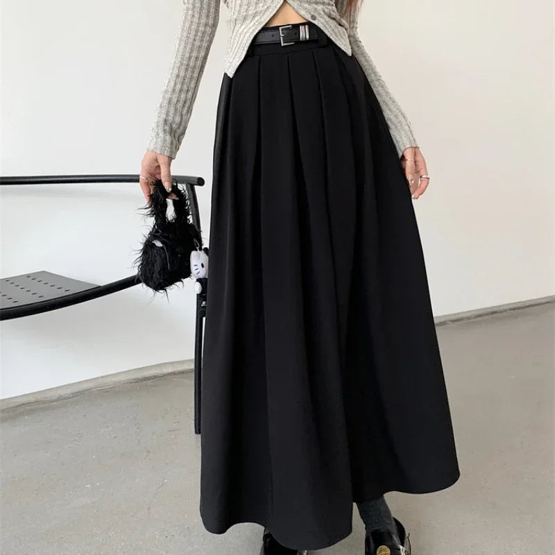 Lavender Flowing Graceful Skirt, view 5 - Elena Harper