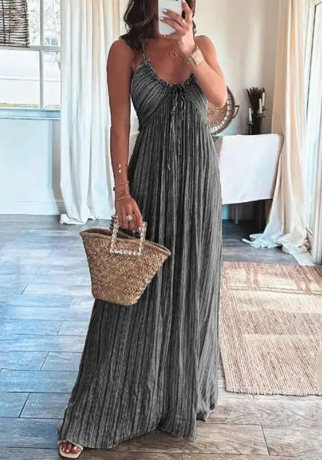 Antonella Sleeveless Women's Dress, view 8 - Elena Harper