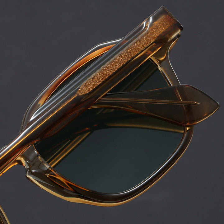Square Sunglasses Retro Design - Polycarbonate Frame