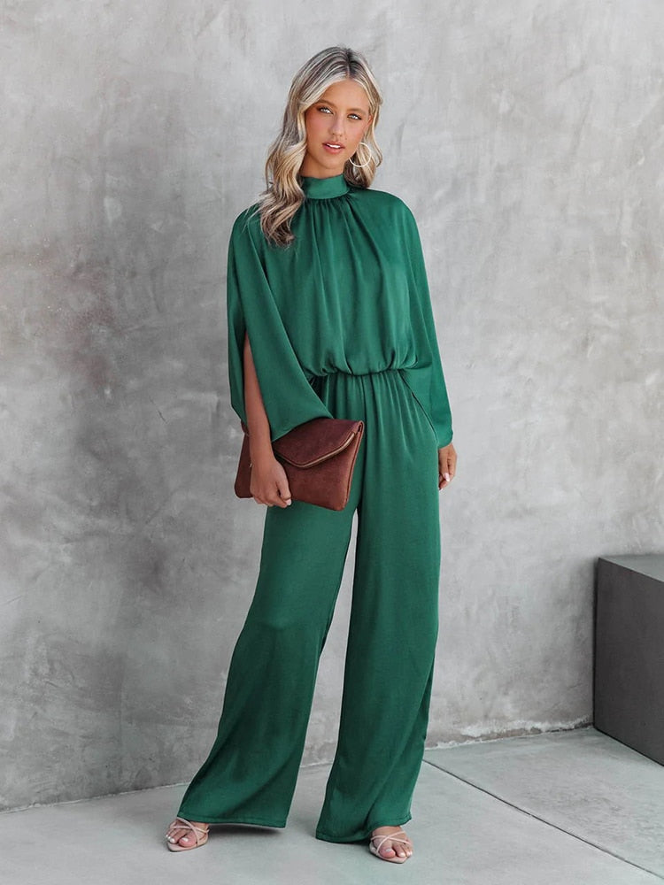 Noélie - Green Jumpsuit