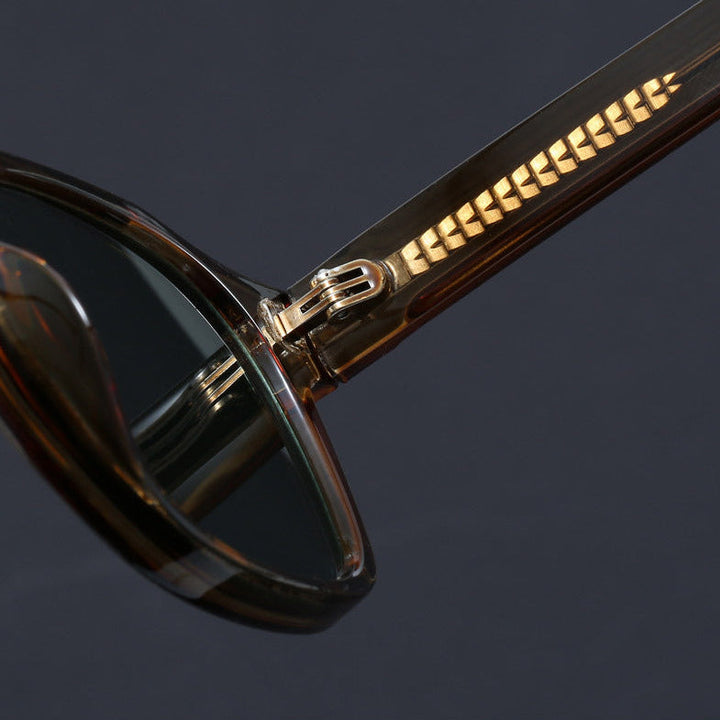 Square Sunglasses Retro Design - Polycarbonate Frame