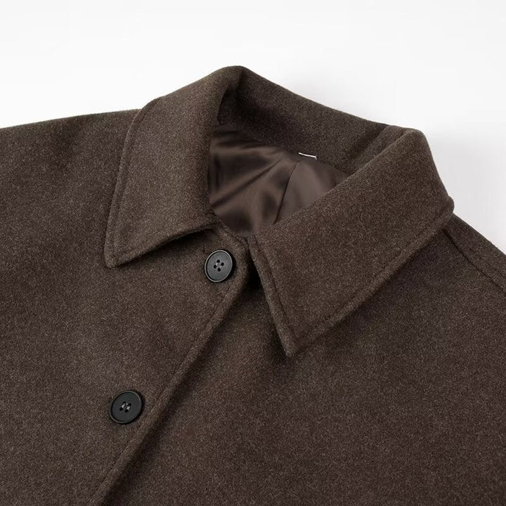 High Collar Soft Jacket - Irvène