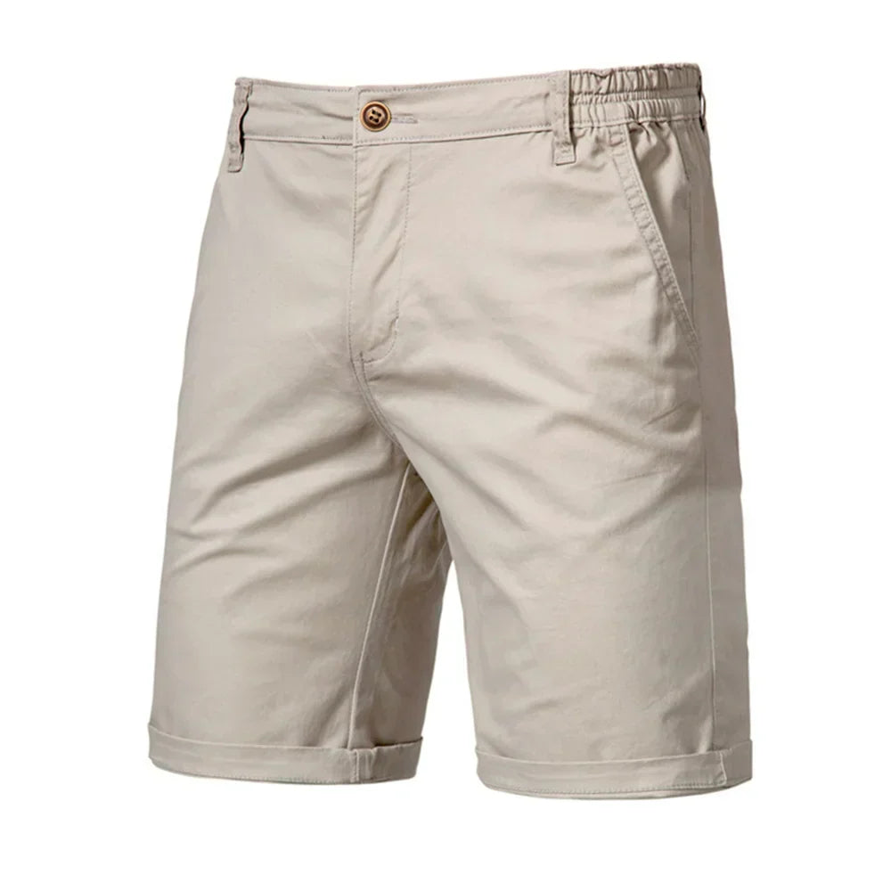 Emil | Men's Casual Chino Shorts with Button Fly