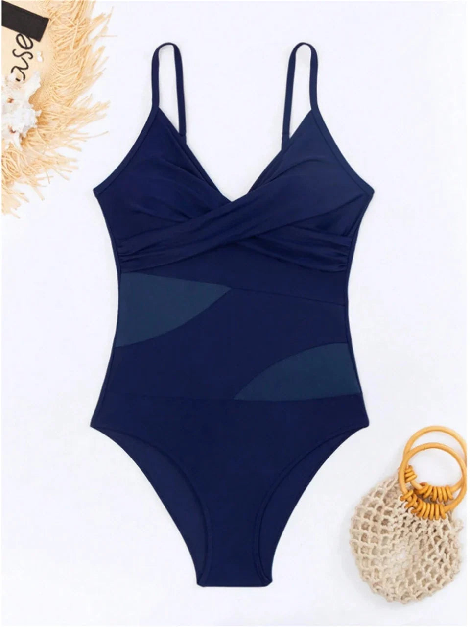 Beautifully Crafted Bathing Suit in a Classic Style, view 4 - Elena Harper