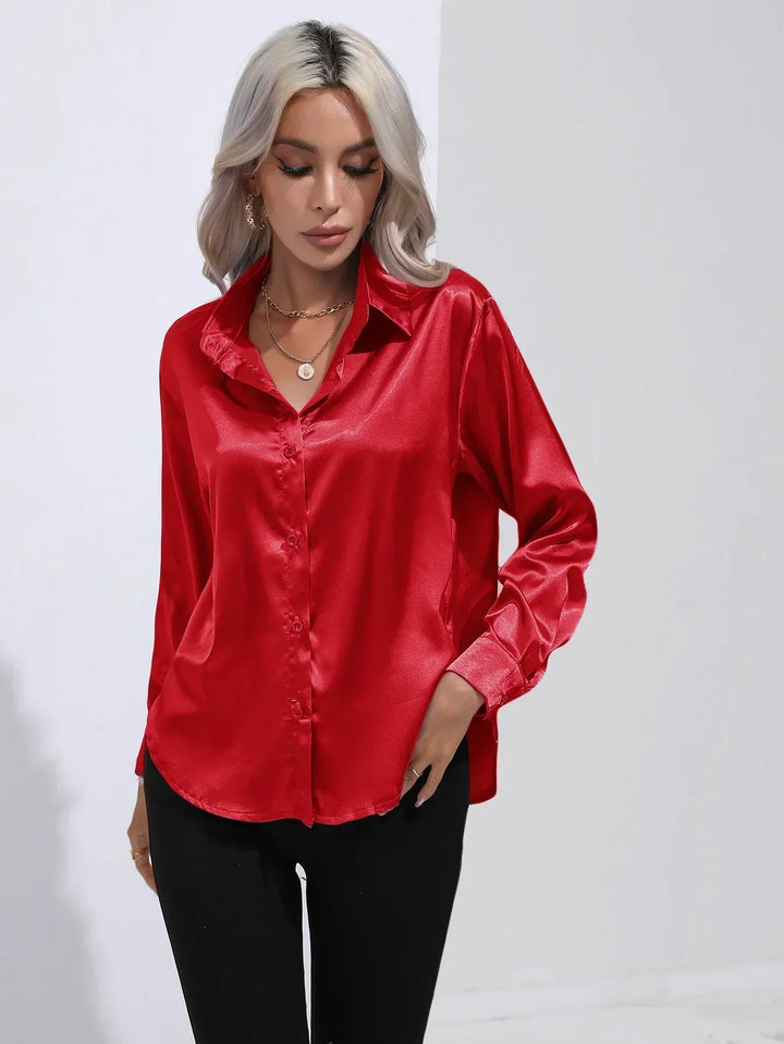 Isotta - Satin Blouse