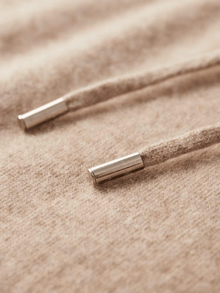 Emma & Rose cashmere hooded sweater — premium knitwear