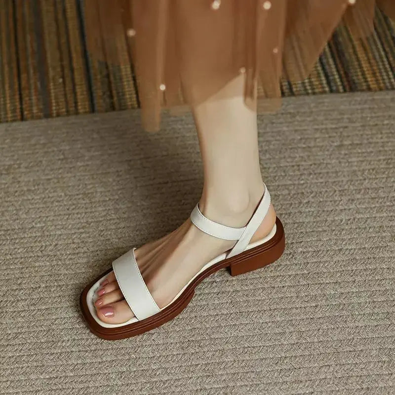 AVA – MINIMAL STRIDE STRAP SANDALS