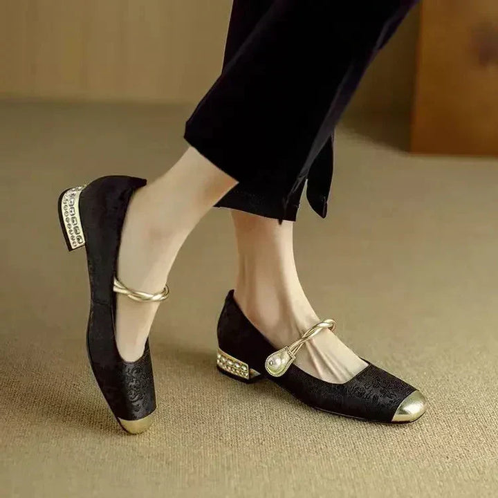 Ella Mestelle Mary Janes, view 6 - Elena Harper
