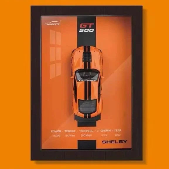 3D Car Model in Designer Frame Exclusive Mini Car Collection, view 10 - Elena Harper