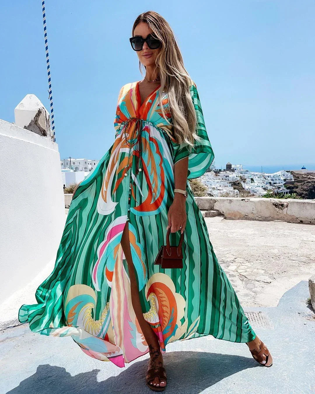 Plus Size Women's Beach Kimono