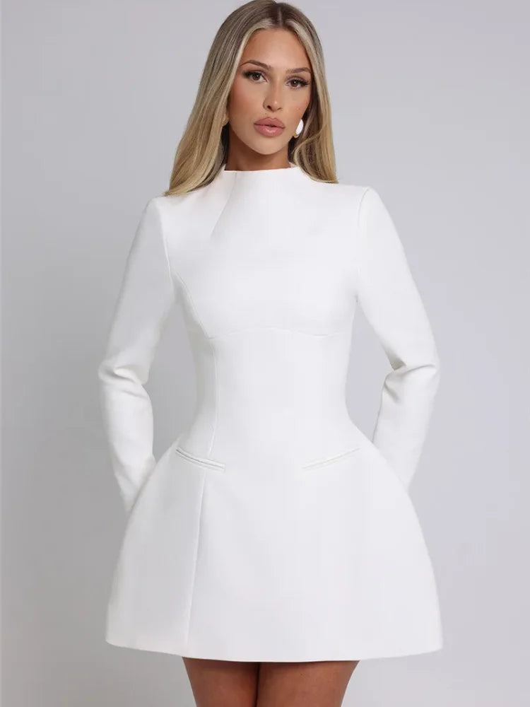 Gwen Refined classic dress, view 4 - Elena Harper