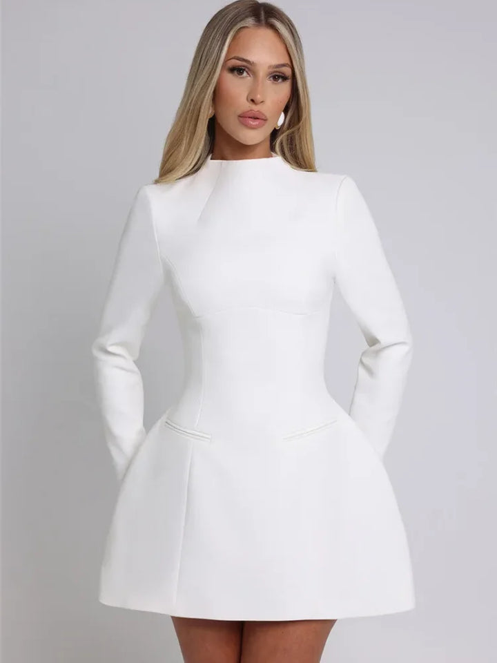 Gwen Refined classic dress, view 4 - Elena Harper