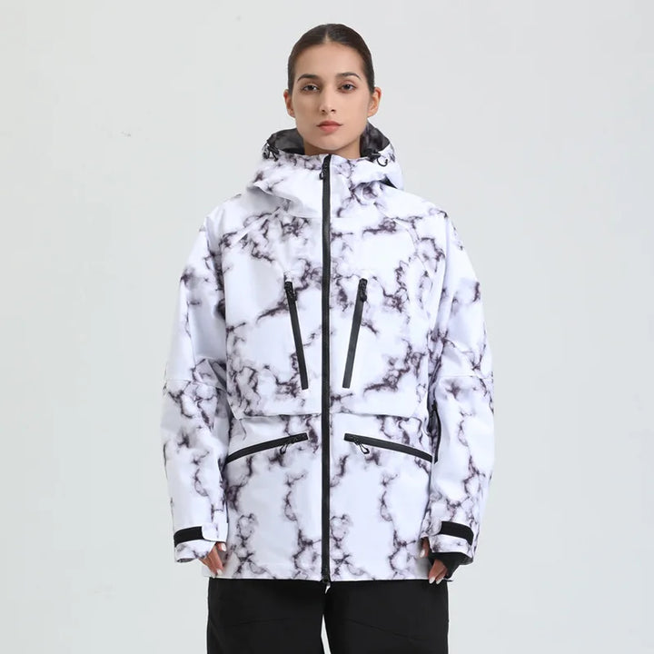 Unisex Winter Snowboard Jacket – Breathable and Water-Repellent