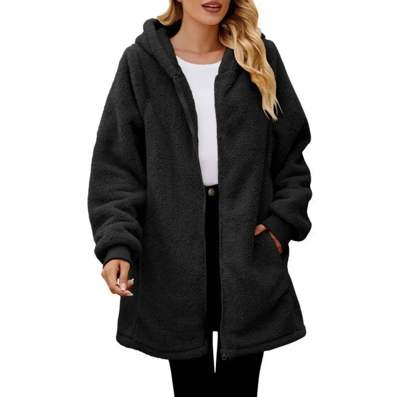 Annika Cozy Hoodie, view 3 - Elena Harper