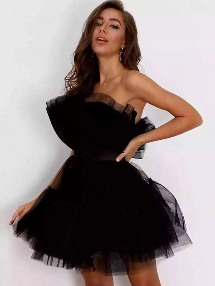 Ladies Tulle Dress – Festive, Fitted, Suitable for Evening Wear