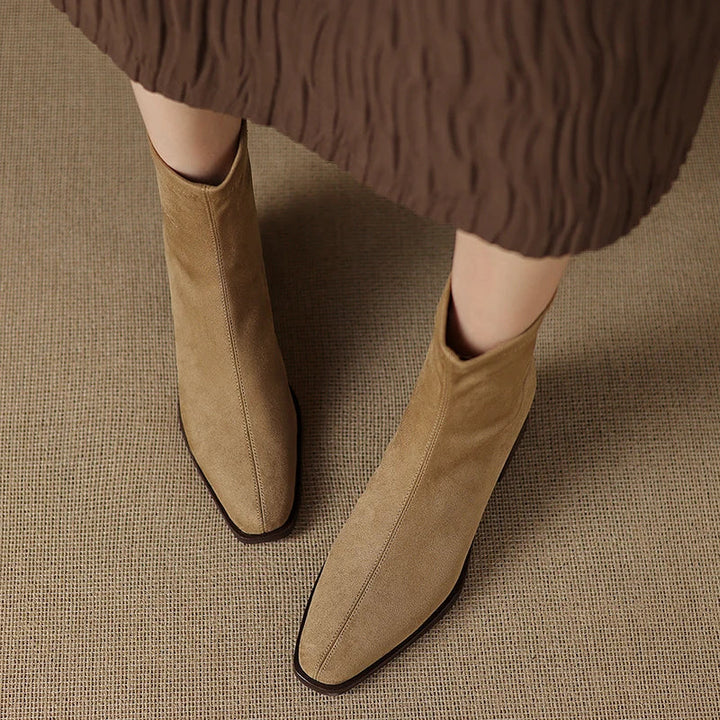 Sheley - Elegant Suede Ankle Boots
