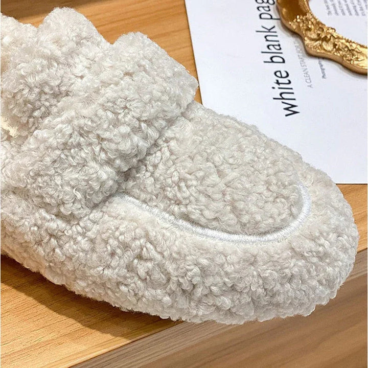 Alessandra Cozy Wool Slippers - Elena Harper