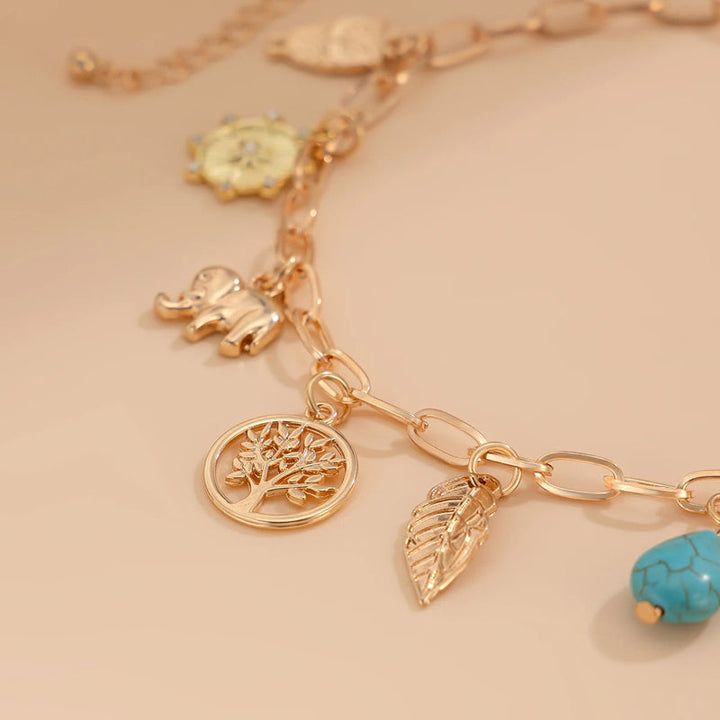 Vintage Bohemian Necklace, view 7 - Elena Harper