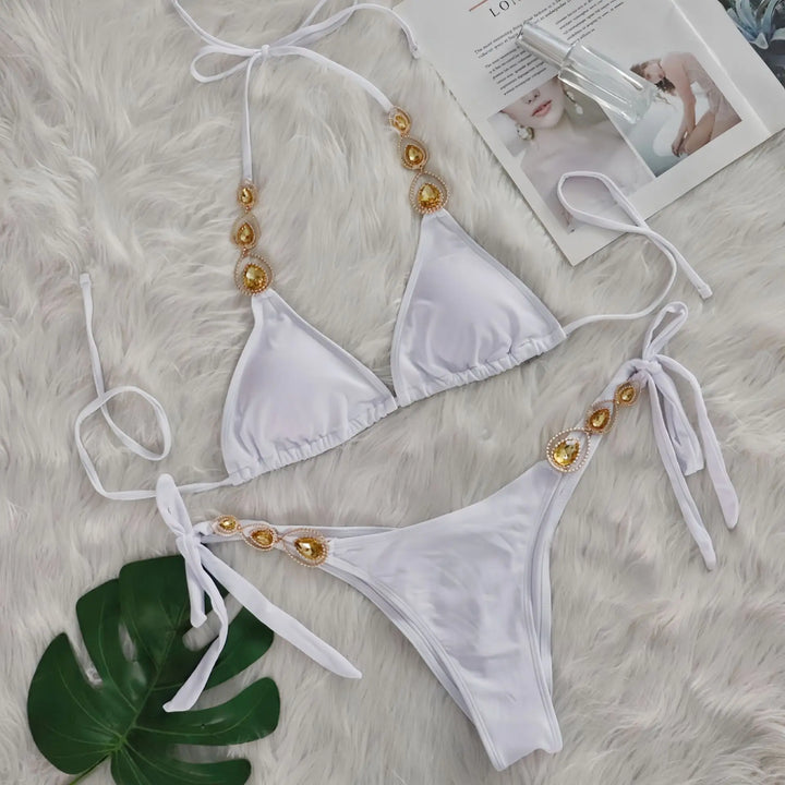 Beautifully Crafted Bathing Suit in a Classic Style, view 4 - Elena Harper