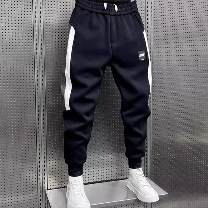 LAURENT MONACO | RELAXED STRIPED JOGGING PANTS